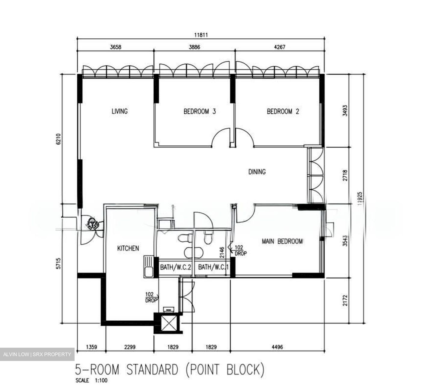 Blk 55 Geylang Bahru Riverpoint (Kallang/Whampoa), HDB 5 Rooms #604905881